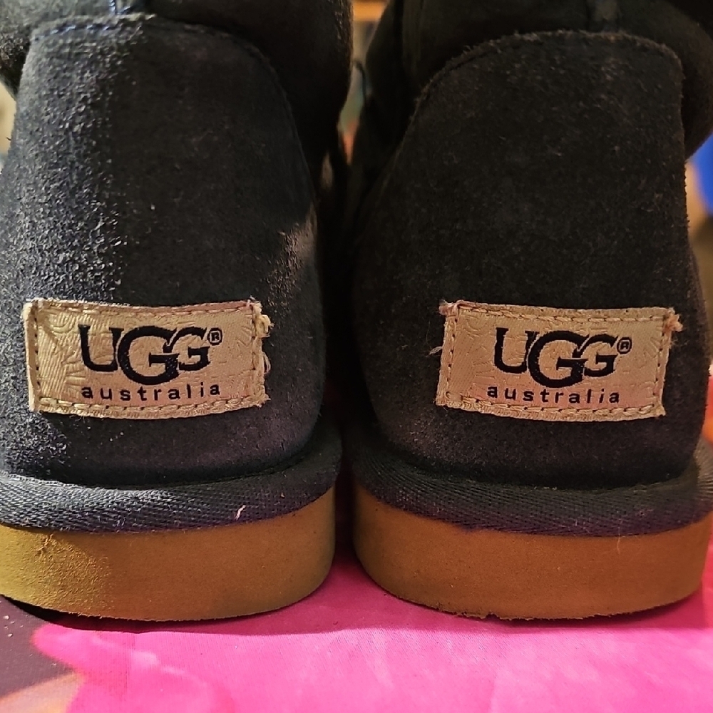 UGG Women's Navy Boots Size 8